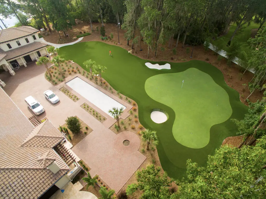 Backyard Putting Greens in Chattanooga