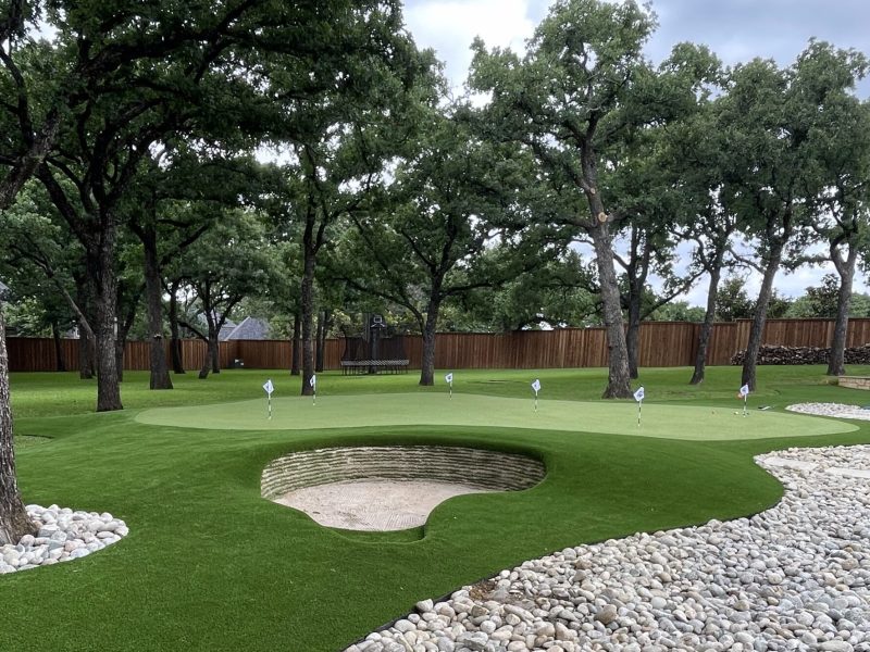 Backyard Putting Greens in Chattanooga