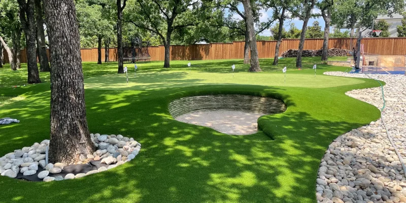Backyard Putting Greens in Chattanooga